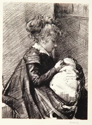 A costureira de 1901